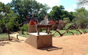 Camp entrance, Makalali Game Reserve, South Africa