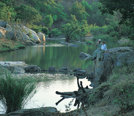 Makhutswi river, Makalali Game Reserve, South Africa
