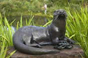 River otter sculpture