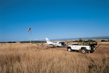 Ndumo's airstrip