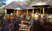 Ndumo's main deck and lounge