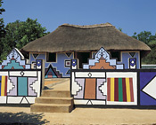 Ndebele Dwelling near Hartbeespoort Dam