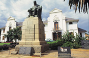 Paul Kruger's statue and town hall, Rustenburg