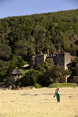 Beach and castle