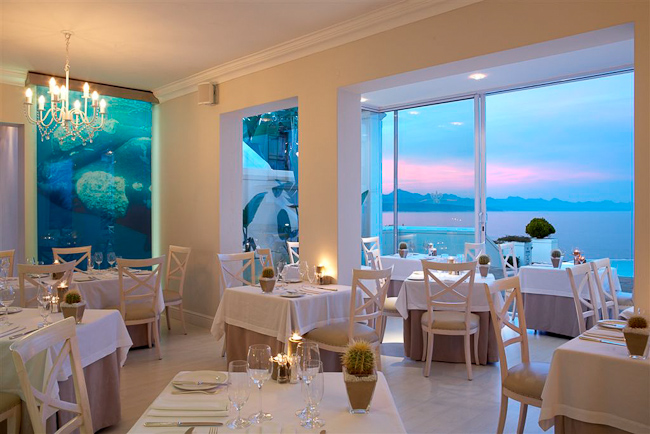 Dining area at The Plettenberg