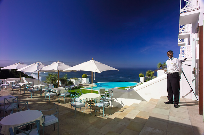 Pool Terrace and view at The Plettenberg