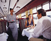 Rovos Rail is well known for excellent service
