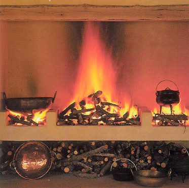 Cooking fire, Royal Malewane Lodge and Spa