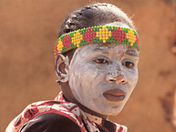 The sangoma, a Zulu diviner in South Africa