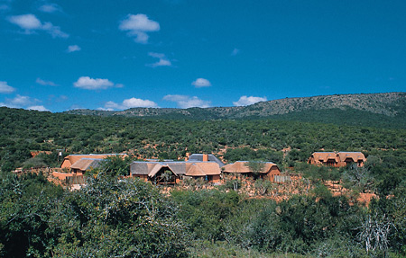 View of Lobengula Lodge, Shamwari Game Reserve