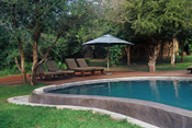 Swimming pool and deck, Tanda Tula Safari Camp