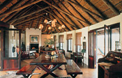 Tandala's private guest lounge, Tanda Tula Safari Camp