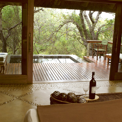 Safari suite with private pool