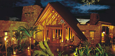 Tsala Treetop Lodge, located along South Africa's Garden Route near Plettenberg Bay
