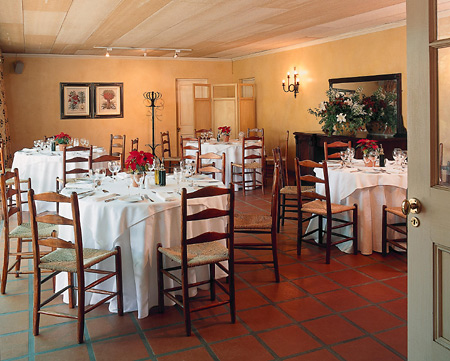Private Banquet setting at Constantia Uitsig