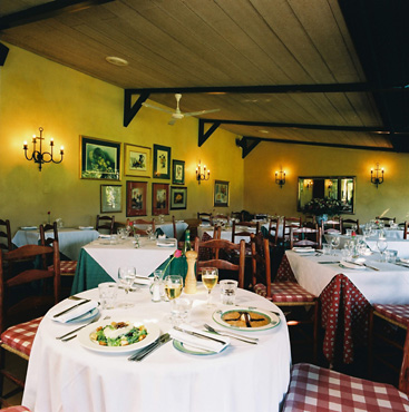Constantia Uitsig Restaurant Interior