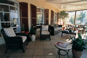 Palm Room Outside, Constantia Uitsig Country Hotel