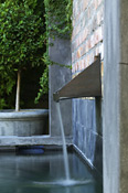 Courtyard water feature