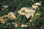 The lovely Westcliff Hotel from above