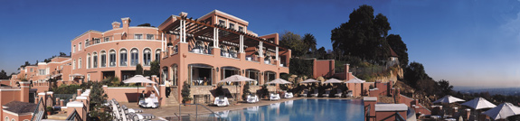 The Westcliff Hotel in suburban Johannesburg, South Africa