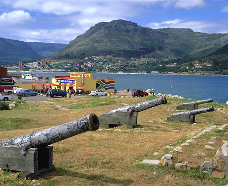 Old Cannons at Hout Bay, Cape Peninsula, South Africa