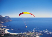 Paragliding from Lion's Head, Cape Town
