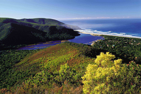 Nature's Valley along the Garden Route, South Africa