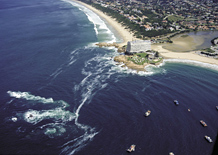 Aerial view of Plettenberg Bay