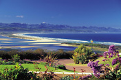 Lagoon between Plettenburg Bay and Keurboomstrand on South Africa's Garden Route
