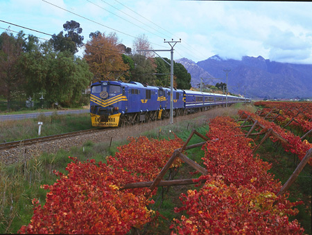 The Blue Train - Hex River Valley, South Africa