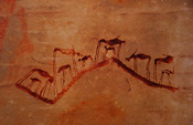 Bushmen Rock Paintings, Cederberg, South Africa