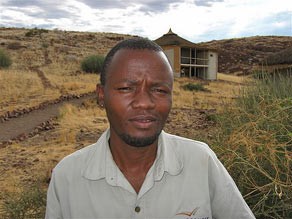 Raymond - guide at Damaraland