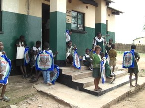 Children at Simonga Village school