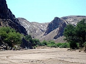 Damaraland riverbed