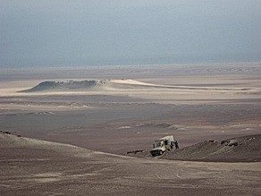 Desert vista at Skeleton Coast