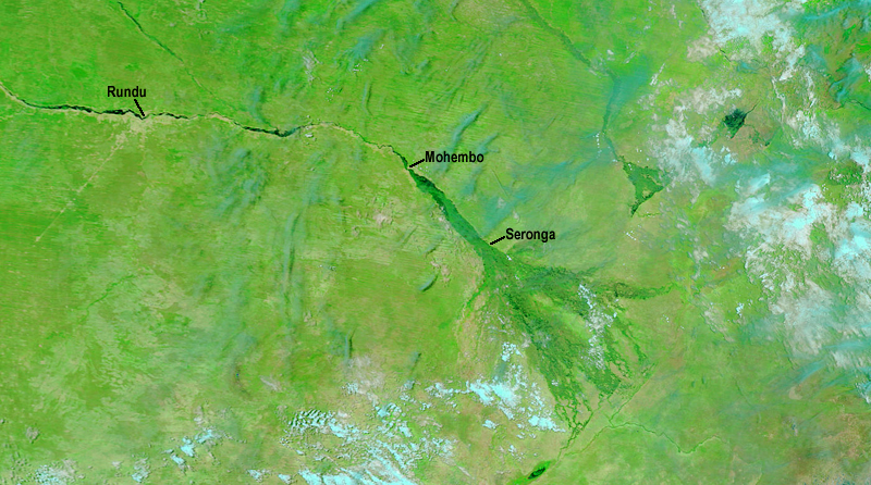 Satellite image on Jan 20, 2010