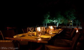 Dinner at Ongava Tented Camp